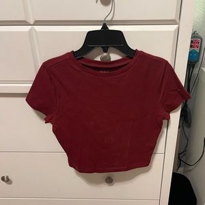 Wild Fable Crew Neck Crop Top